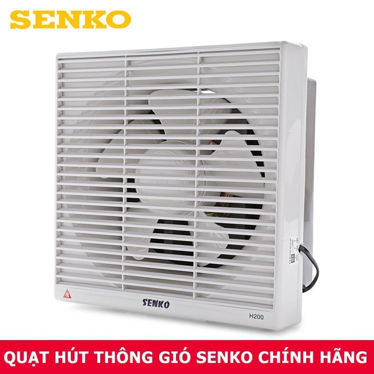 Quạt hút thông gió Senko HT200 âm tường