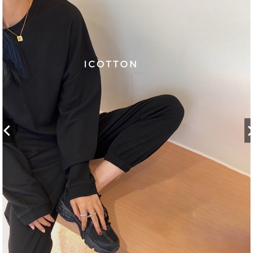 Bộ đồ nữ phom rộng cotton tổ ong cao cấp, bộ ngủ mặc nhà len mỏng mã B1