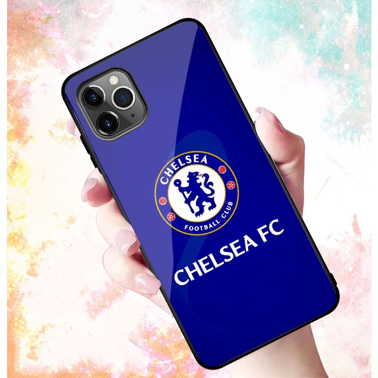 Ốp Lưng Iphone 11, 11 PRO ,11 Pro Max, 12, 12 PRO, 12 PRO MAX,12 MINI  mặt kính cường lực cao cấp In hình Câu Lạc Bộ Bón