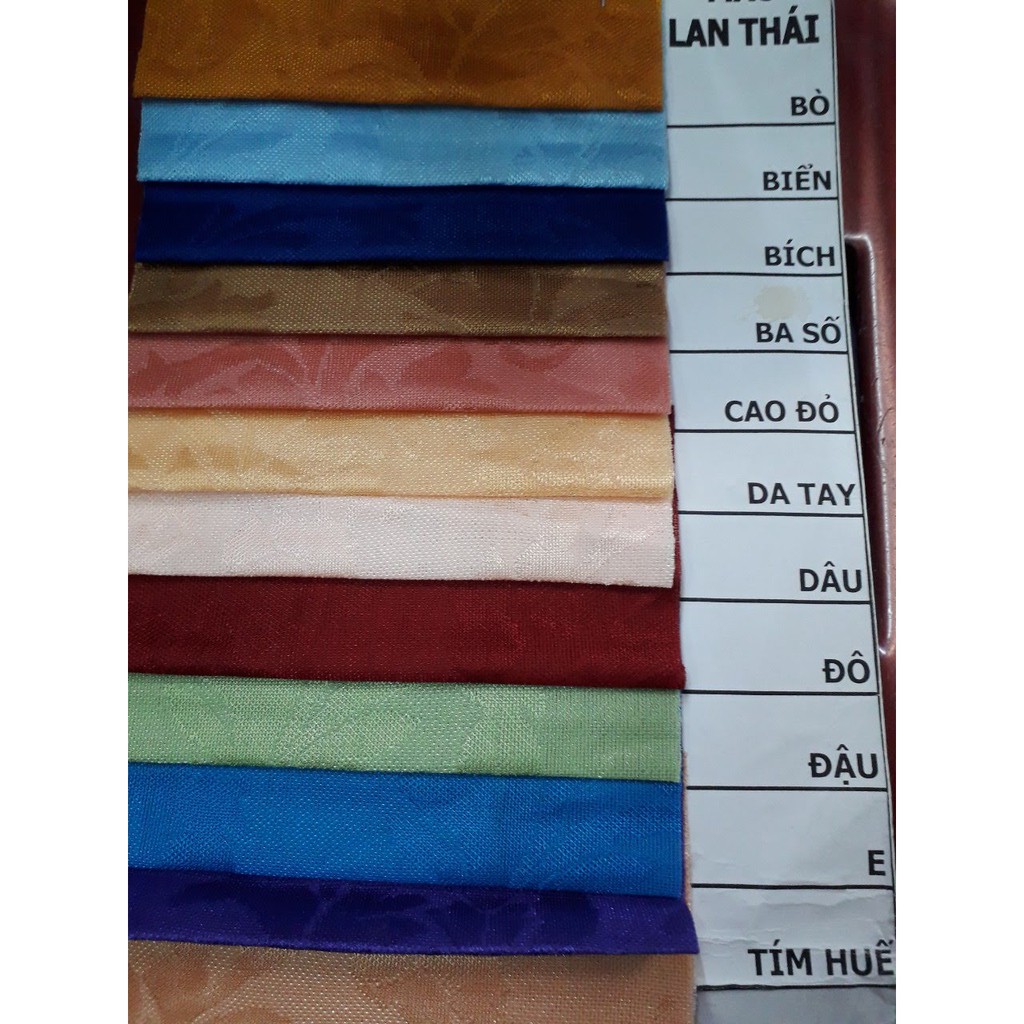 Combo 12m Vải thun may màn cửa, nắp bàn, áo nệm ghế ...