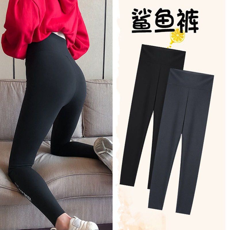 Quần Legging Lưng Cao Dáng Ôm Thời Trang Thu Đông Cho Nữ