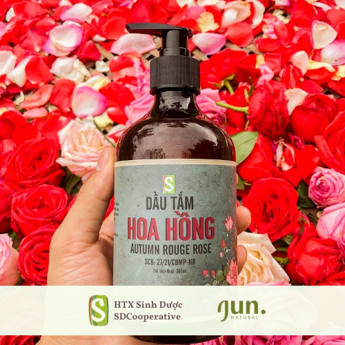 Dầu tắm Hoa Hồng 500ml