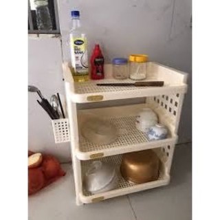 Kệ úp chén bát 3 tầng Việt Nhật (5528-3)