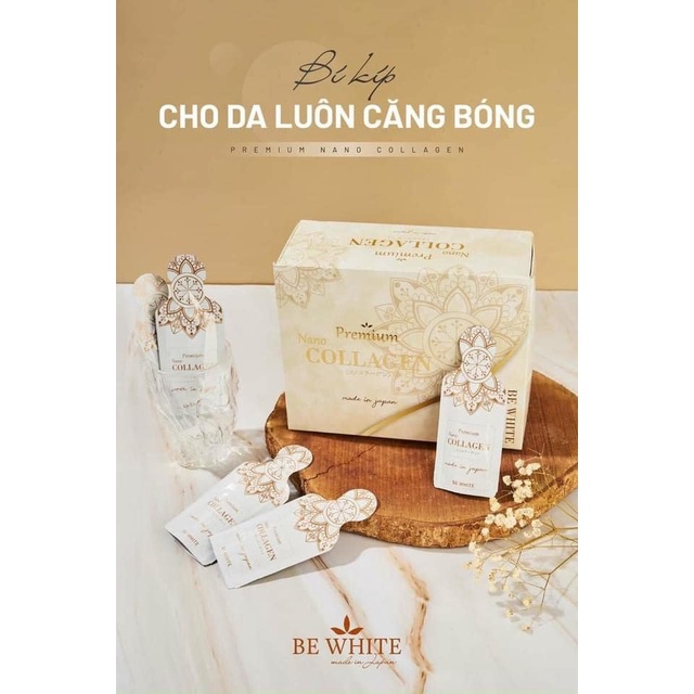 Nhau Thai Ngựa Đua Tổ Yến - Collagen Be White Premium Nhật Bản