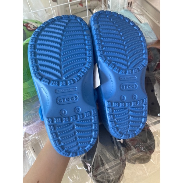 Dép sục Cross Classic cho trẻ em size C12 C13 J1 J2  - DEP