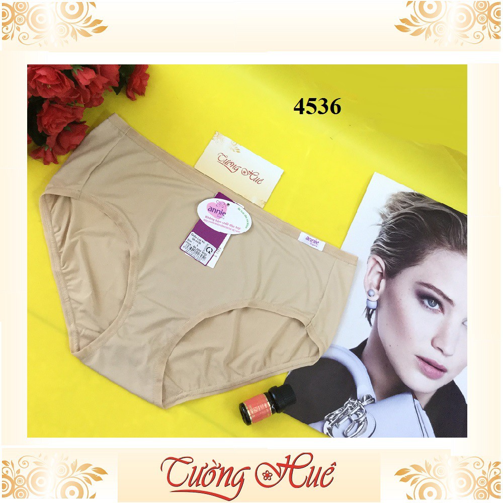Quần lót nữ annie QE 4536 trơn lưng cao.