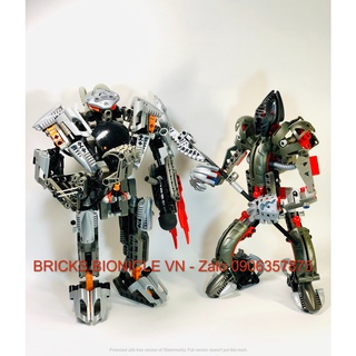 Lego bionicle - đồ chơi xếp hình lego bionicle - makuta 8593 - chúa tể bóng tối
