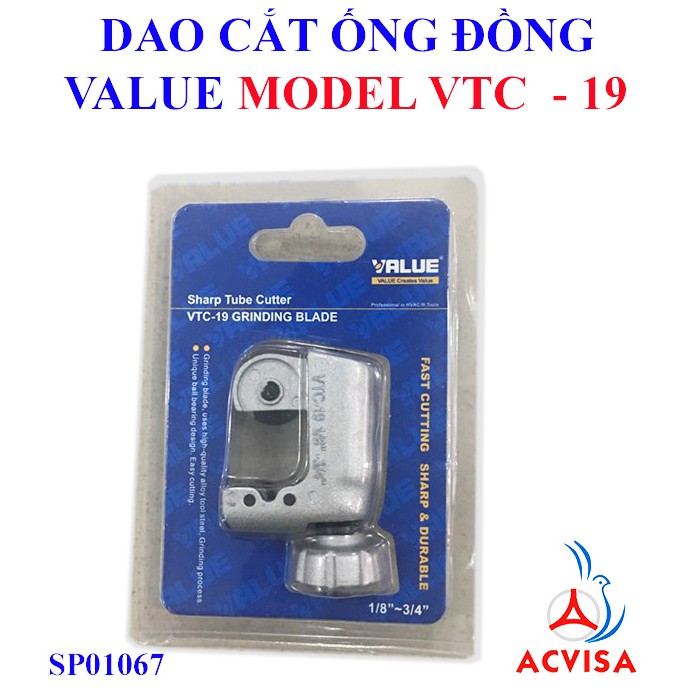 Dao Cắt Ống Đồng Value Model: VTC - 19