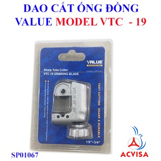 Dao cắt ống đồng value model: vtc - 19