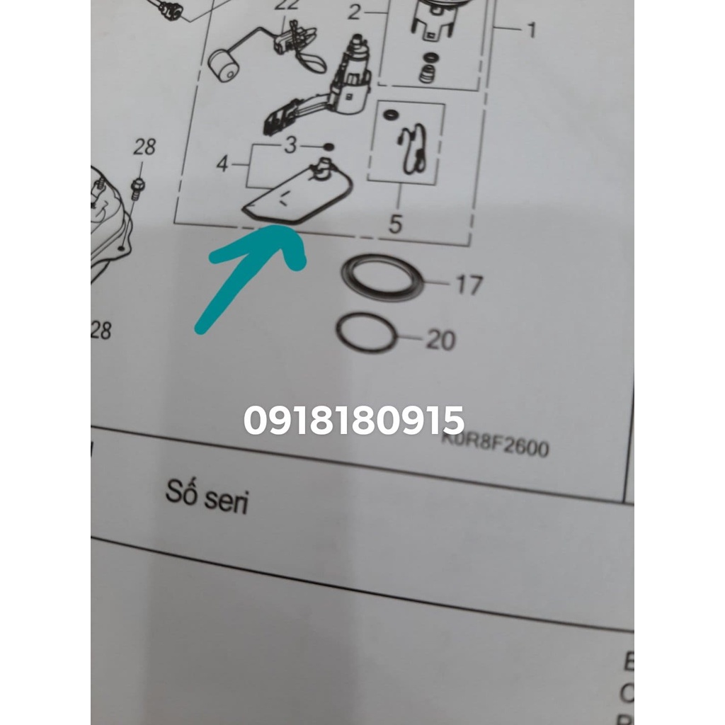 Bộ lọc xăng sh 2020 2021 2022 honda