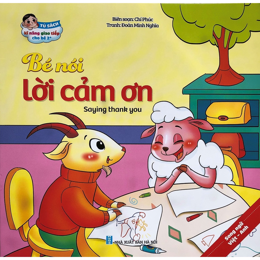 Sách - Bộ truyện tranh kỹ năng giao tiếp cho bé song ngữ Việt - Anh - Ngẫu nhiên 1 trong trọn bộ 10 cuốn