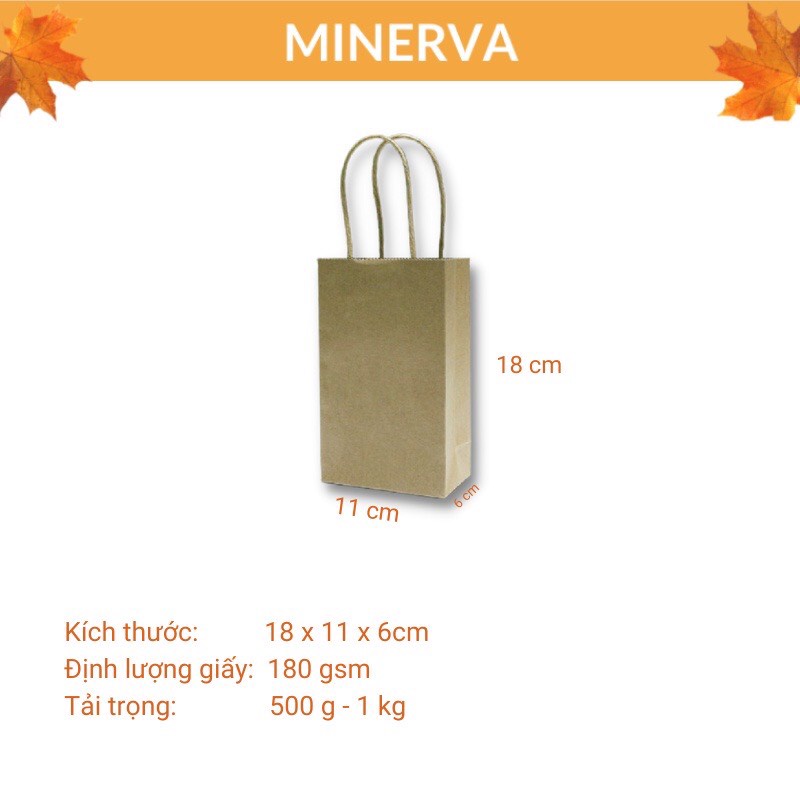 SET Túi và Hộp quà tặng mini 10x10x4 cm dạng nắp gài màu craft phong cách hoa (đọc kỹ mô tả kích thước sp)