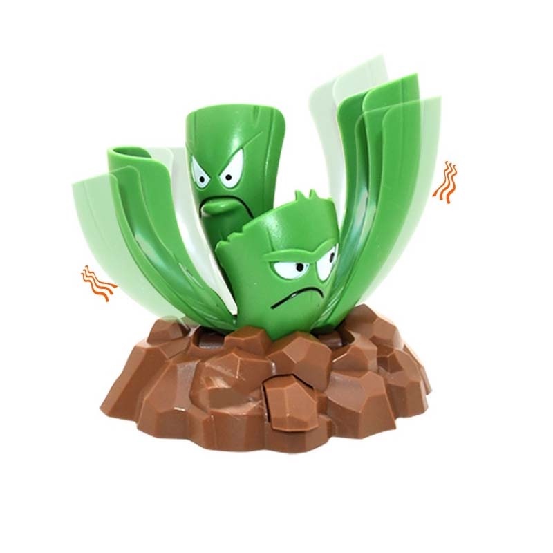 New Plants vs. Zombies 2 Battle Game Character Celery Lurking Noble Zombie Mecha Giant Machine Gun Children's Birthday Gift Toy Set