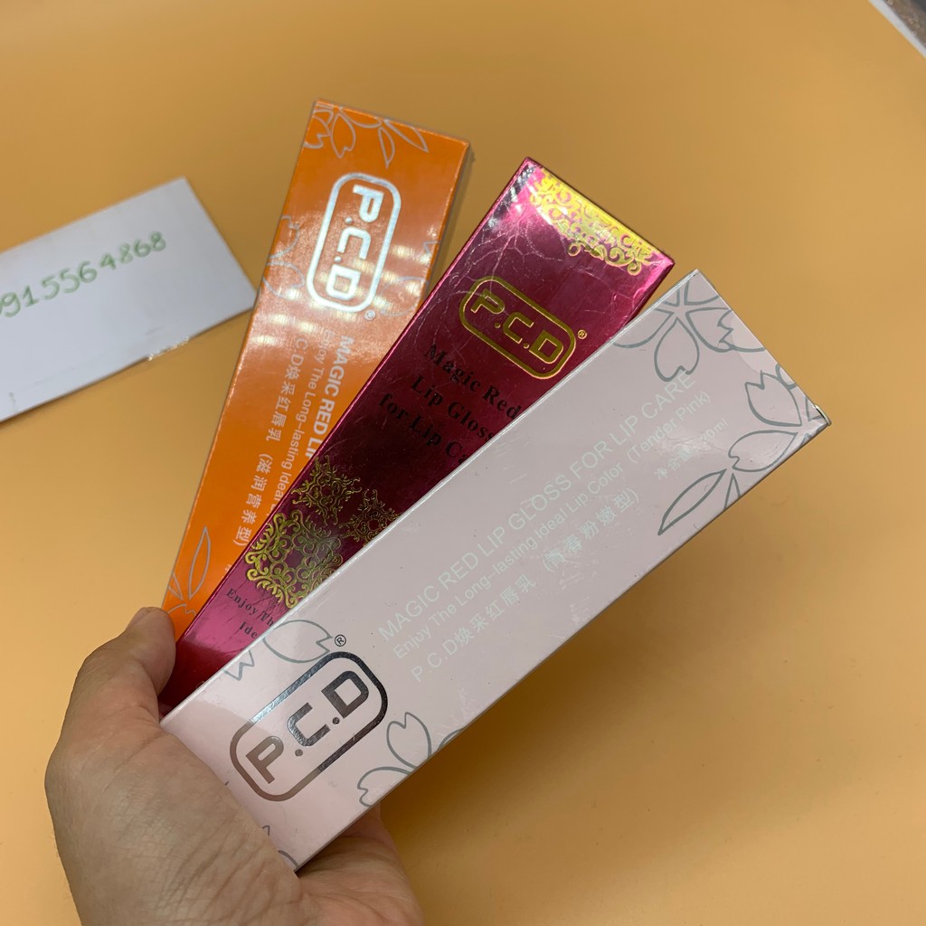 Dưỡng môi PCD dưỡng ẩm và kích màu. Cải thiện màu môi sau phun xăm | BigBuy360 - bigbuy360.vn