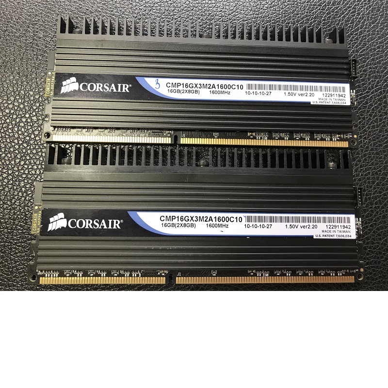 Ram CORSAIR DOMINATOR 8GB DDR3 BUS 1333 hoặc overclock 1600, chính hãng, bảo hành 3 năm