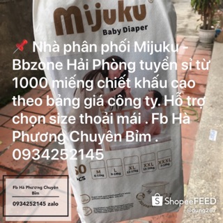Combo 100 miếng tã quần Mijuku M100 L100 Xl100 Xxl100 miếng