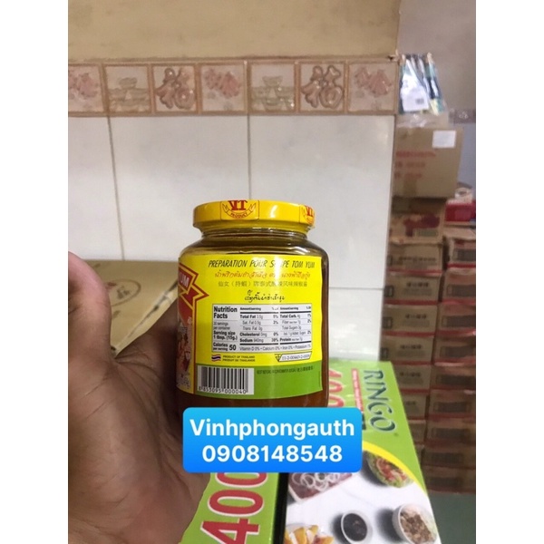 Gia vị lẩu Thái TomYum, đặc sản nổi tiếng của người Thái 454g