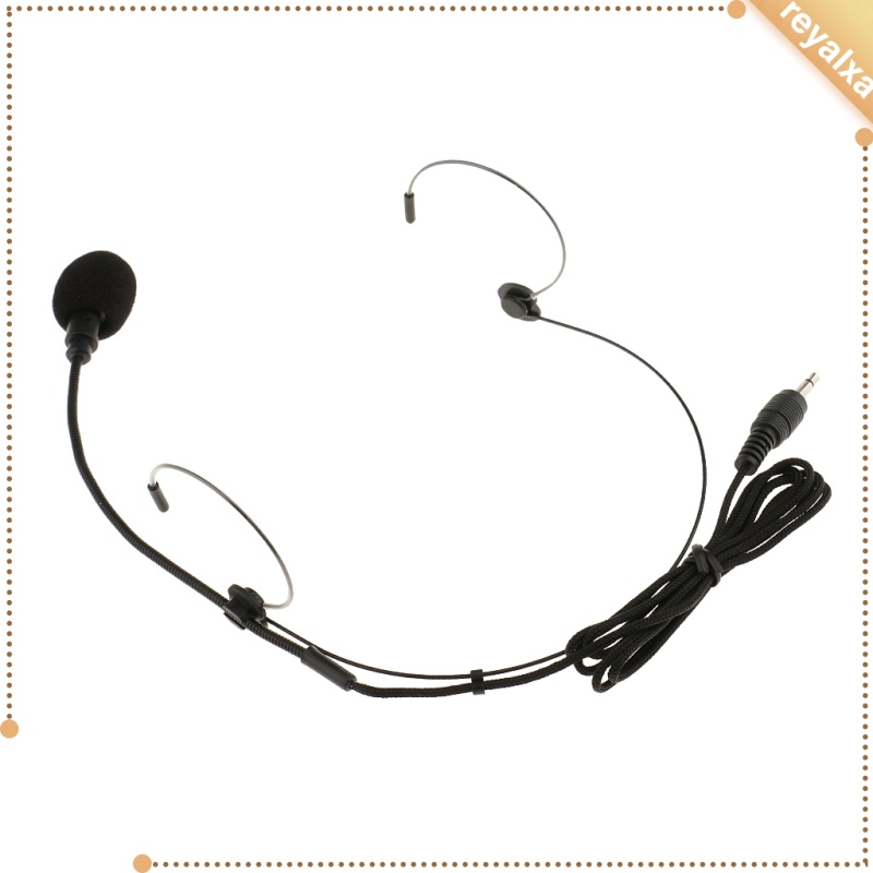Micro đeo tai Jy-528 4pin 3pin Xlr 3.5mm màu đen