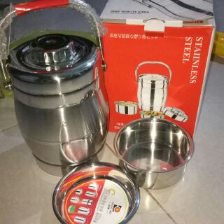 cà men cơm cháo giữ nhiệt inox xịn