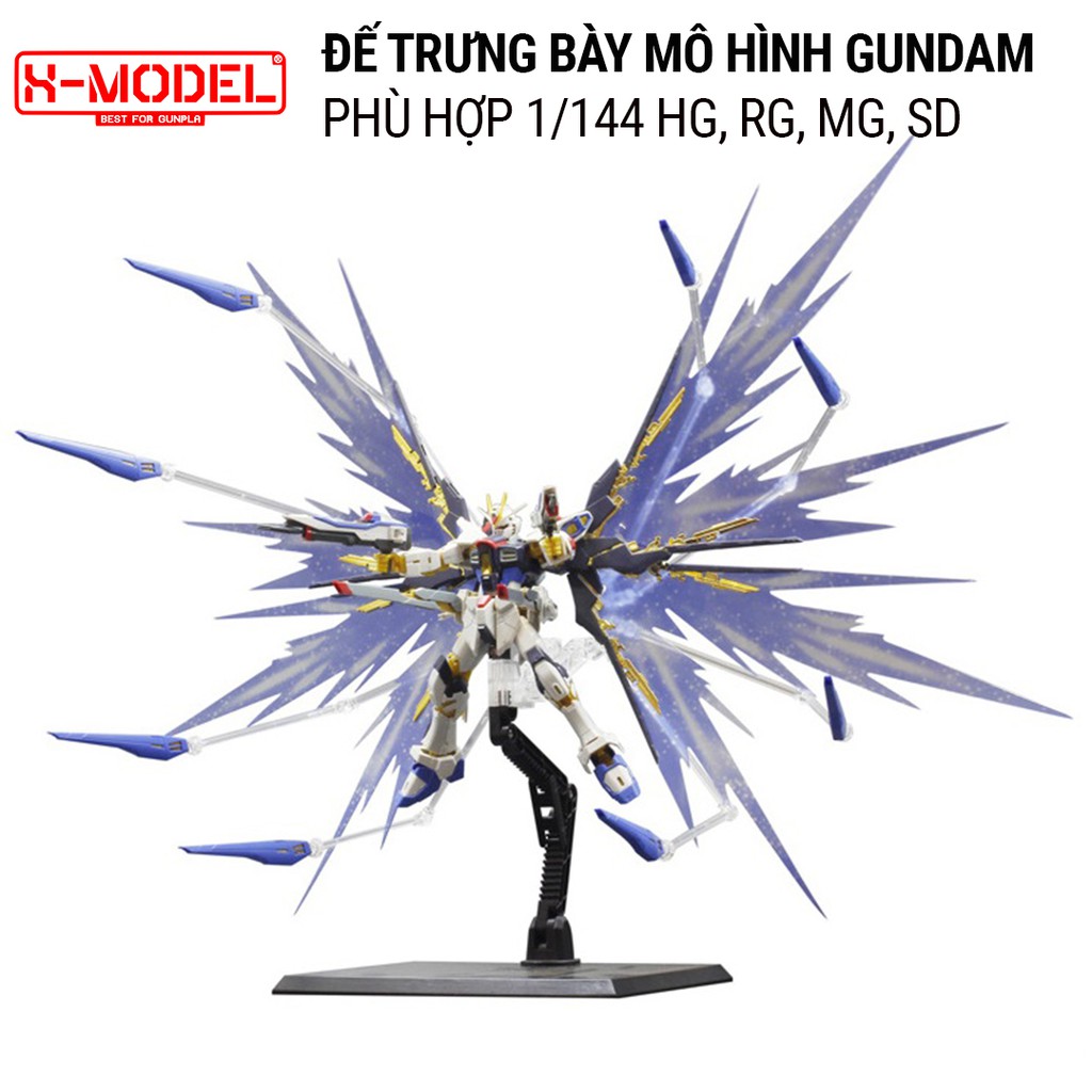 Đế trưng bày đồ chơi mô hình Gundam X MODEL DX01 Action Base kiểu mới cho Mô Hình gundam 1/144 (HG, RG, SD, MG)