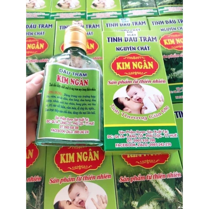 Dầu Tràm Kim Ngân loại1