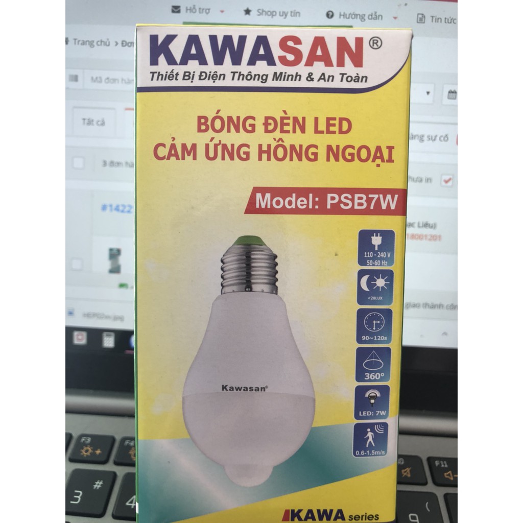 ĐÈN CẢM ỨNG PSB7W