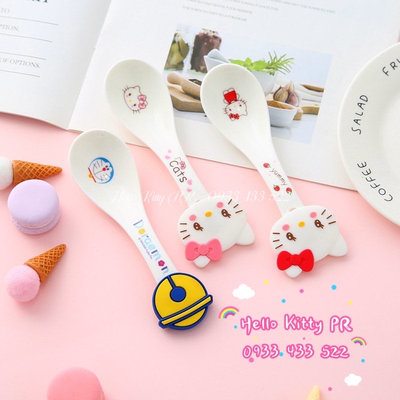 Tô sứ mini Hello Kitty - Doraemon Doremon