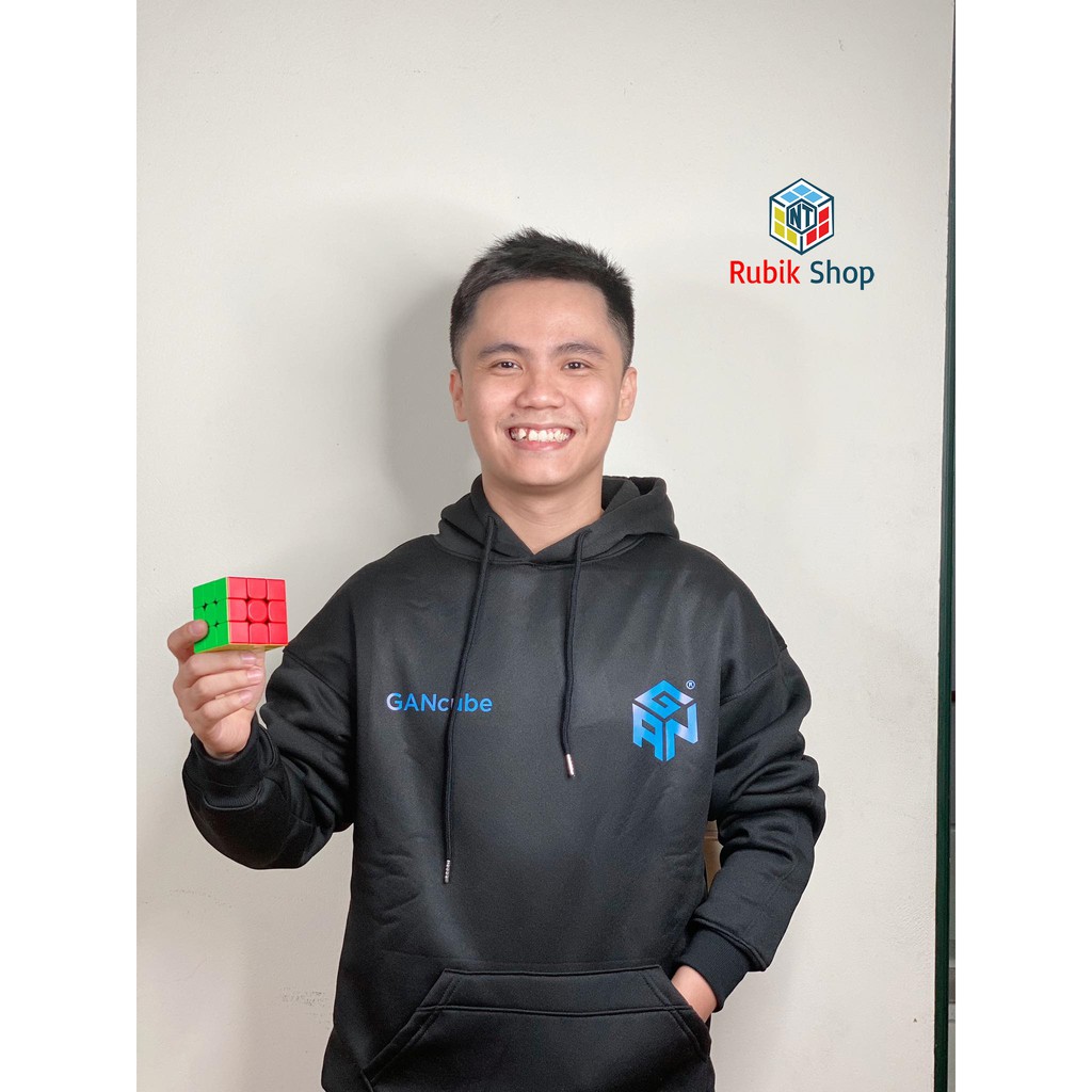 Áo Hoodie Oversize GAN màu trắng/ Màu đen