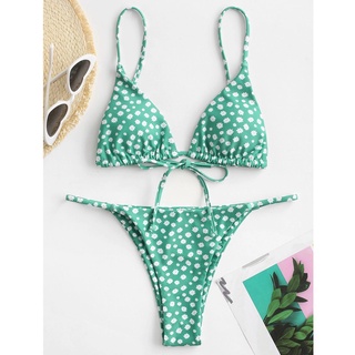 Bikini In Hoa Phong Cách Vintage Gợi Cảm