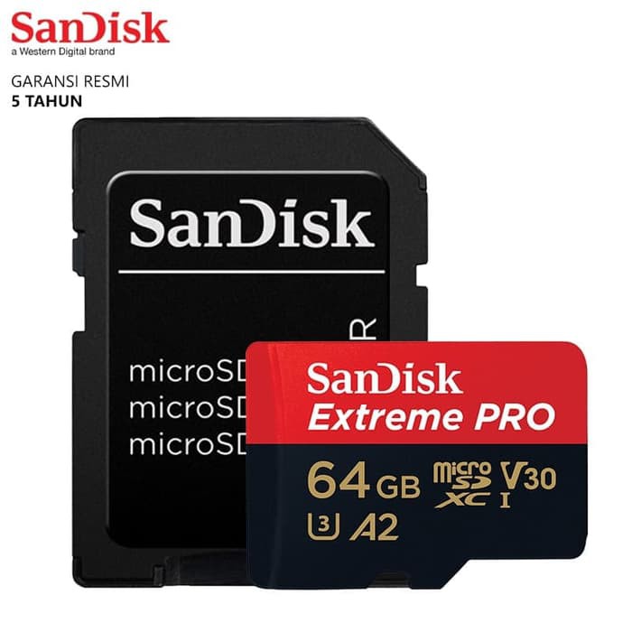 Micro Sd If71 Sandisk Extreme Pro A2 Class 10 170mbps 64gb