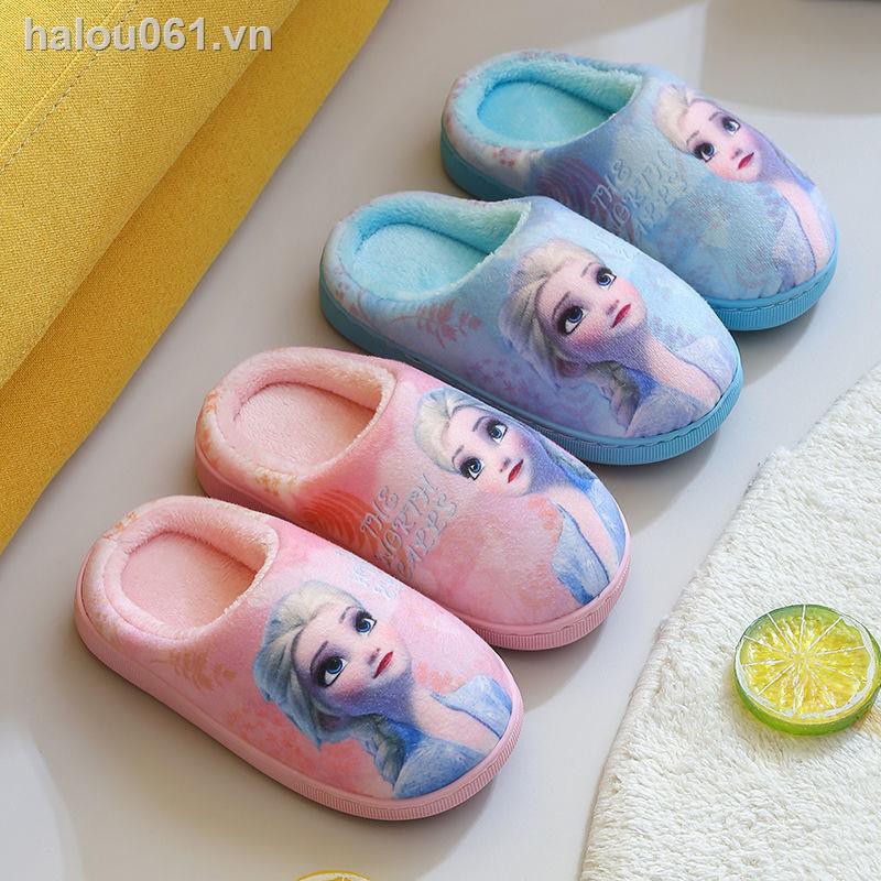 Dép Bông Đi Trong Nhà Chống Trượt Dễ Thương Cho Bé