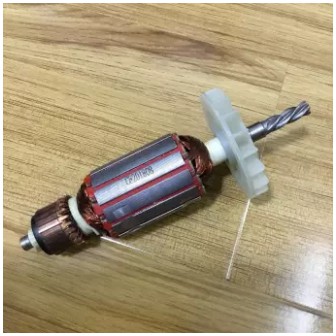 Rotor khoan Sencan 2344, Crown 10065 CT10065 4 RĂNG Thân 35mm Dài 150mm 220V - Tặng chổi than