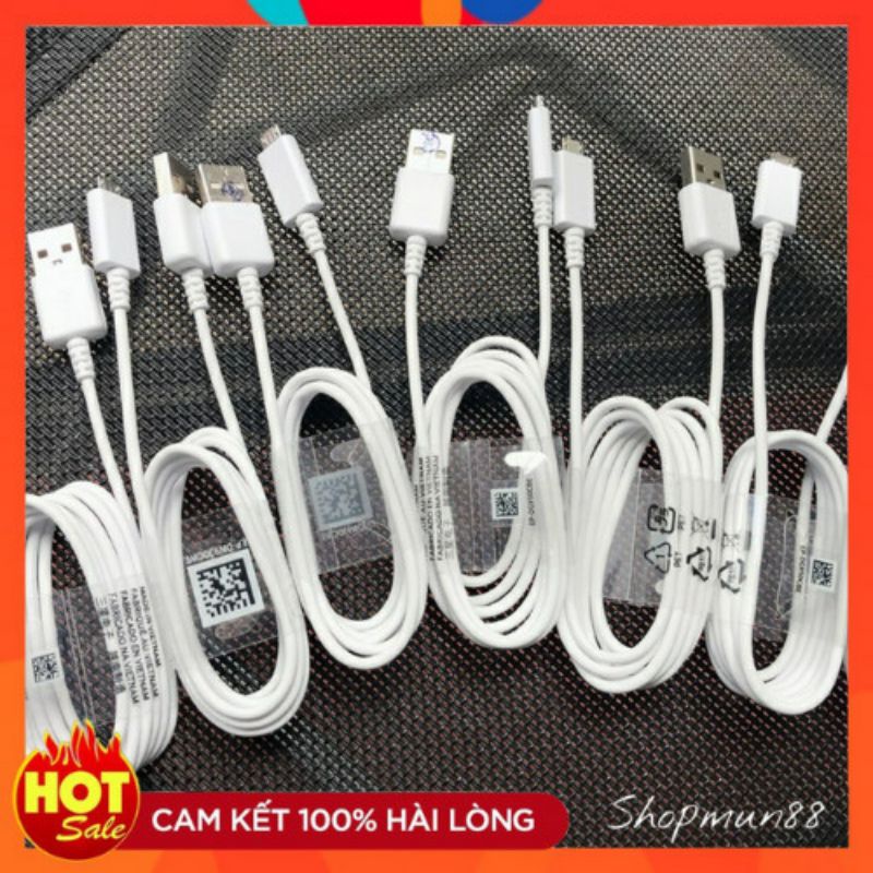 Dây sạc điện thoại Samsung sạc nhanh microUSB