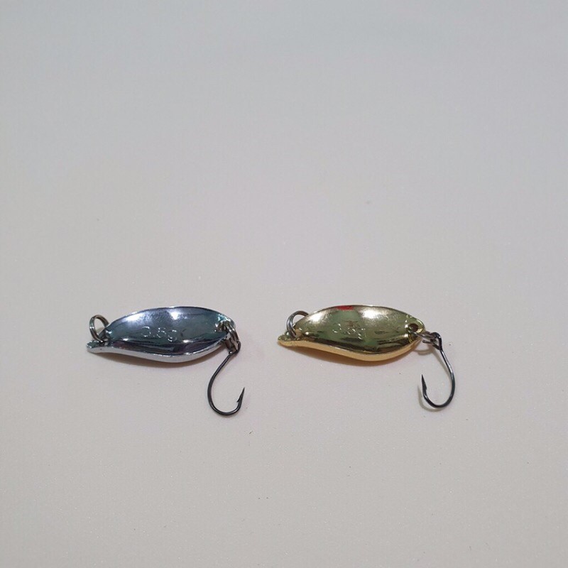 Mồi thìa câu suối(2 màu) các size 2,5g, 3.5g, 5g