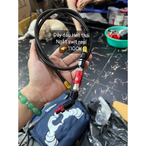 Dây dầu Hell thái ngắt Swit Real Gắn Mọi Xe
