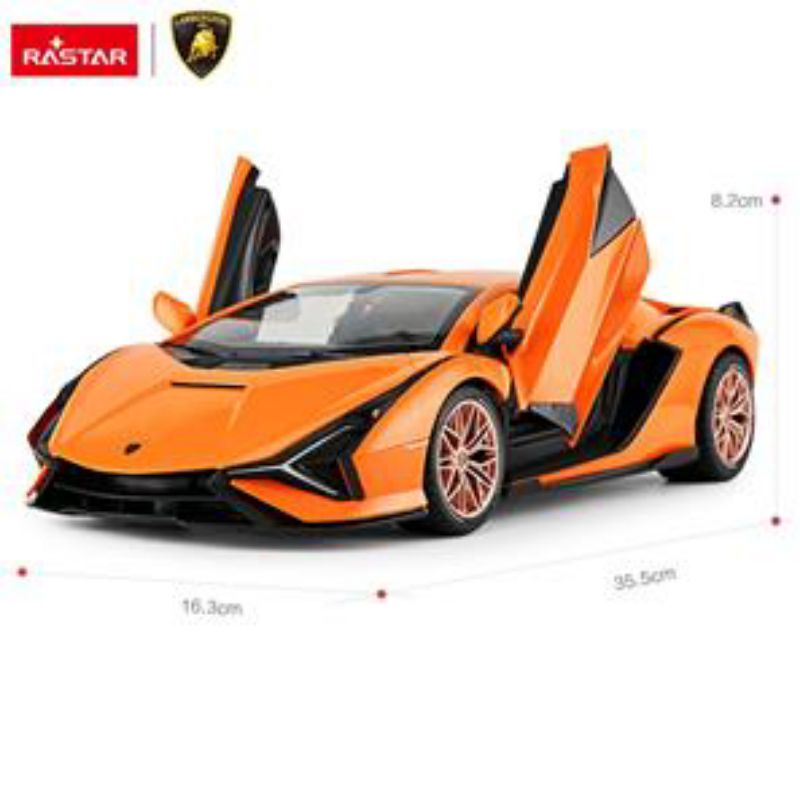 Xe điều khiển 1:14 Lamborghini Sian, có thể mở cửa Cam