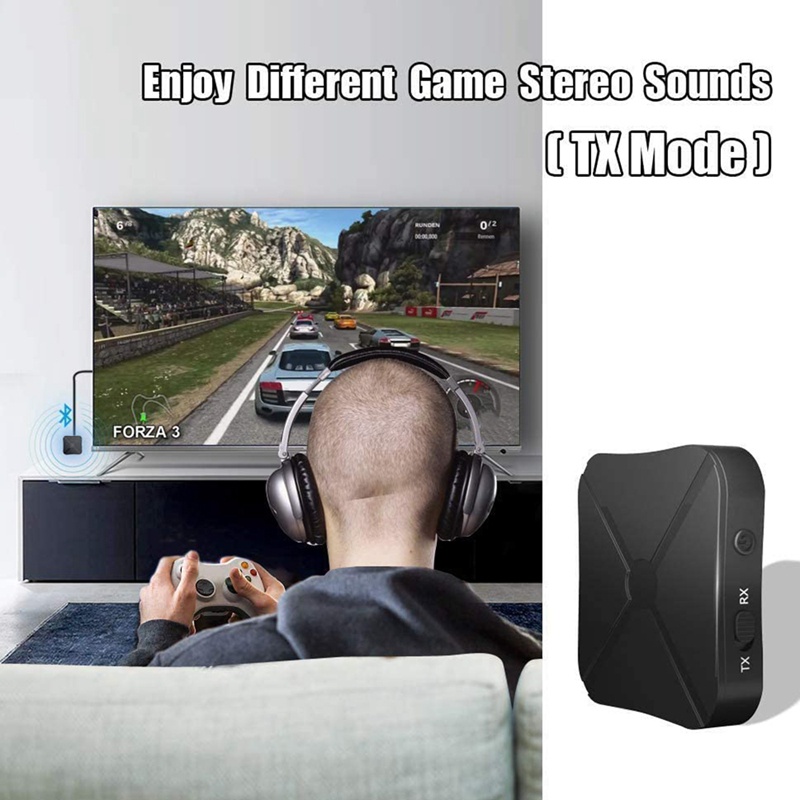 Bộ Thu Phát bluetooth 5.0 2 Trong 1 Giắc Cắm 3.5 mm Cho Thiết Bị tx Và rx 2