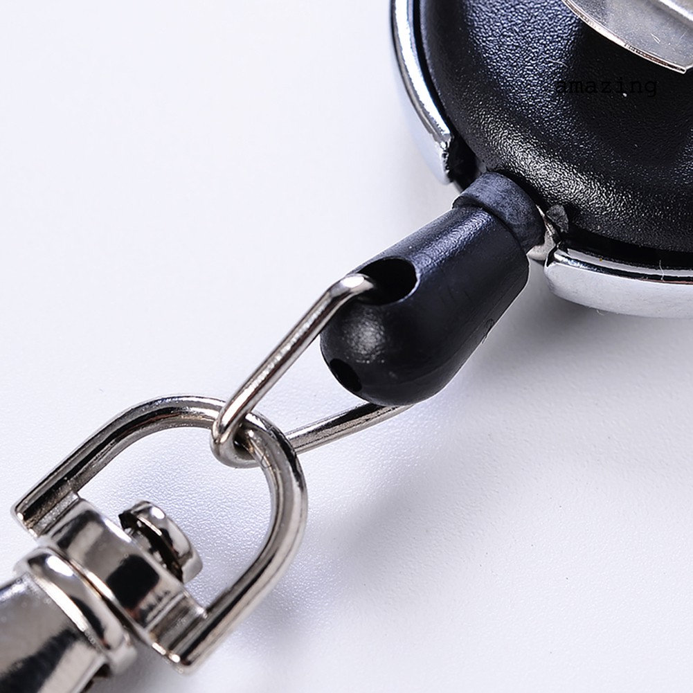 Móc Chìa Khóa Thể Thao Bằng Nylon Có Kẹp Gắn Lưng Chống Thất Lạc Cho Nam