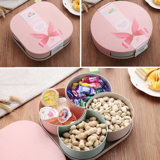 Khay đựng mứt lúa mạch 4 ngăn