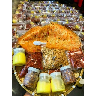 Bánh tráng bơ siêu to khổng lồ