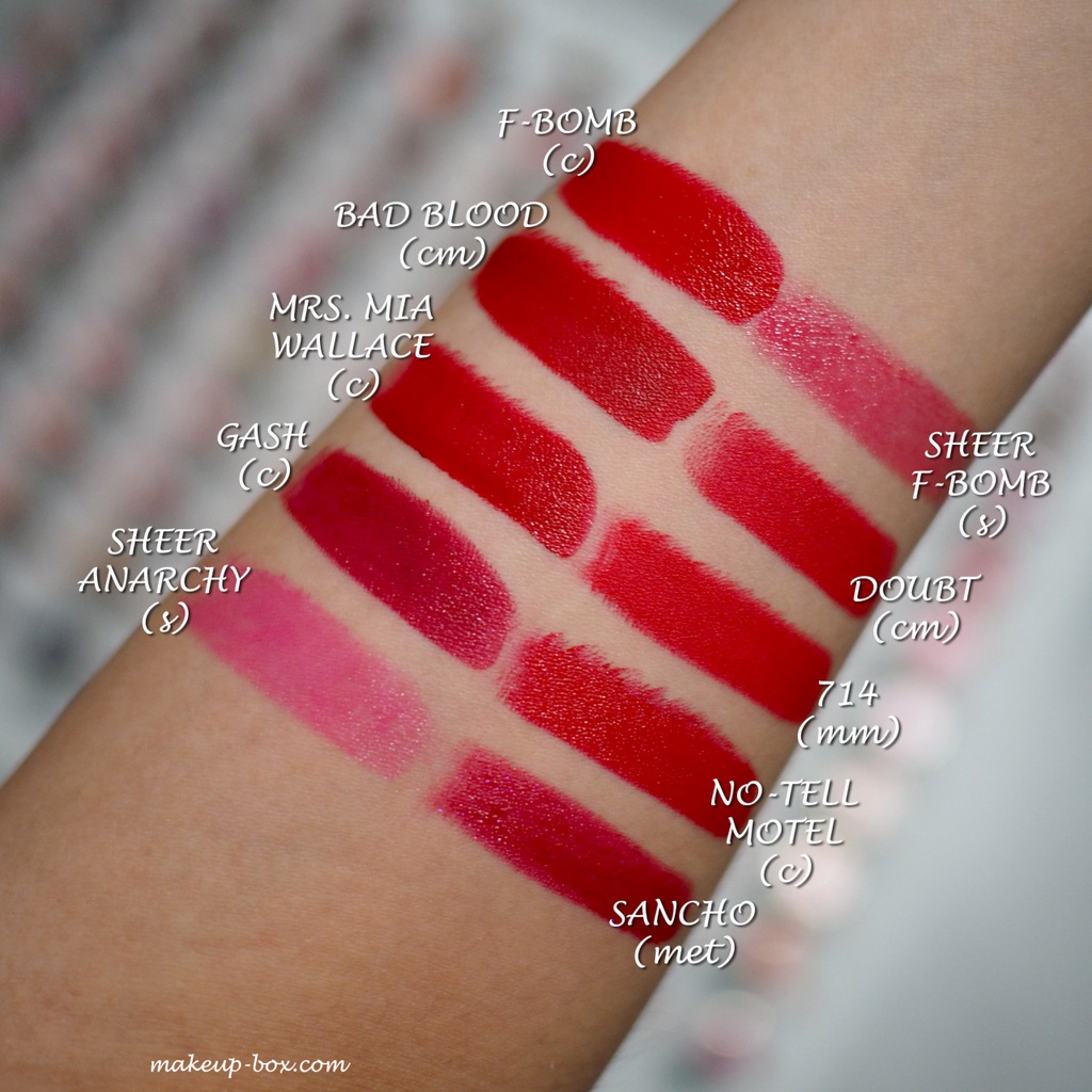 Son lì Urban Decay Vice Lipstick Comfort Matte