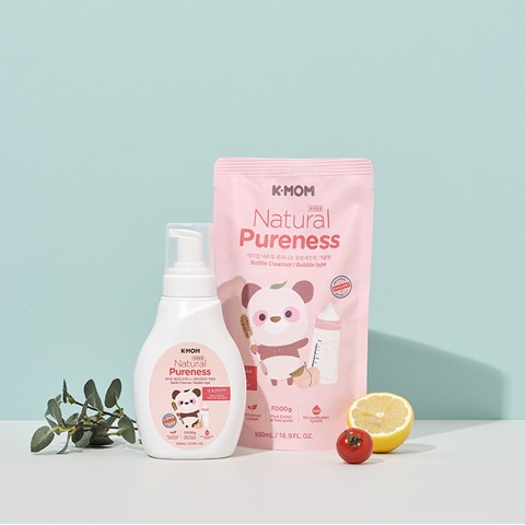 Nước Rửa Bình Sữa Orgnic (Hữu Cơ) K-mom Hàn Quốc