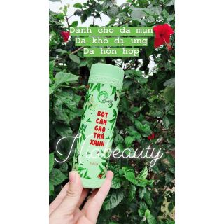 Bột cám gạo trà xanh