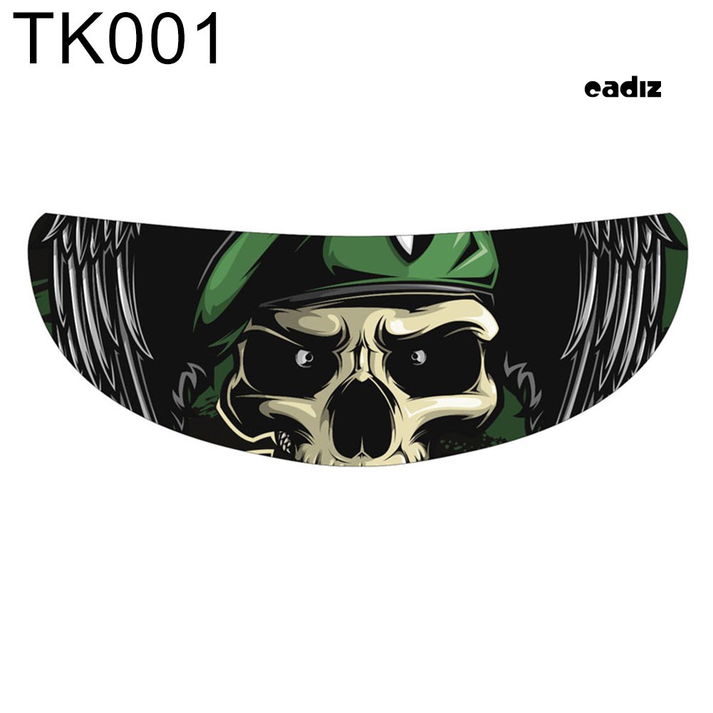 Hình Dán Hình Cặp Mắt Trang Trí Mũ Bảo Hiểm Độc Đáo