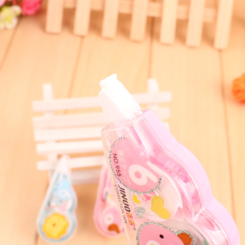 Set 6 Bút Xóa Kéo Hình Hoạt Hình Đáng Yêu Jinuo * No.955