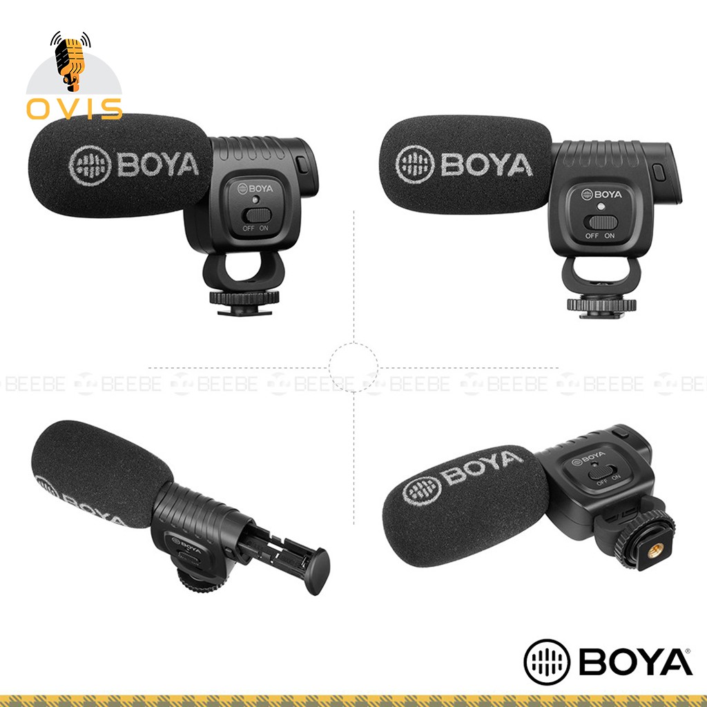 Boya BY-BM3011 - Micro Shotgun Thu Âm Cho Điện Thoại, Máy Ảnh, Máy Quay