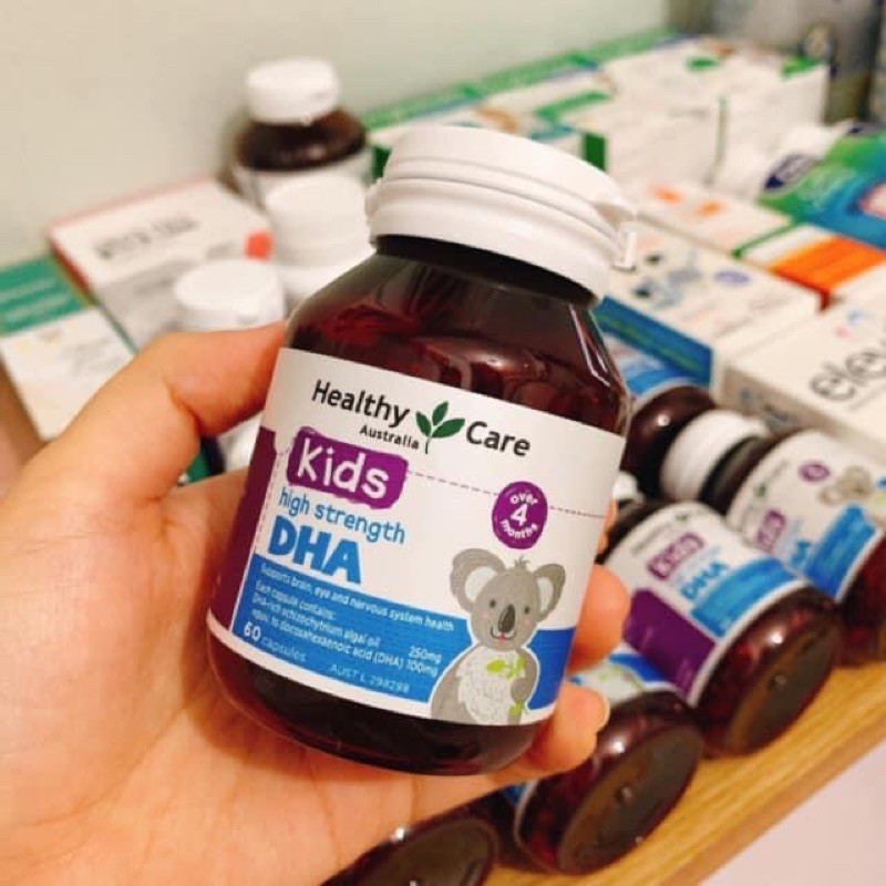 Viên uống bổ sung DHA Kids Healthy Care 60 viên Úc