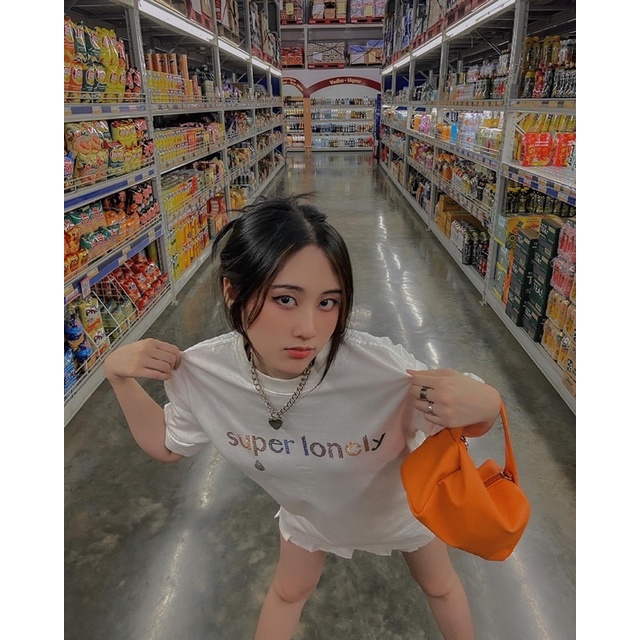 ÁO THUN UNISEX PHENOMENAL - SUPER LONELY (đính đá) [ NEW COLLECTION ]