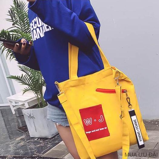 (MẪU 7)Túi Đeo 2 Kiểu Bố Thời Trang WB02 [ Kèm Ảnh Thật ] Store4girls