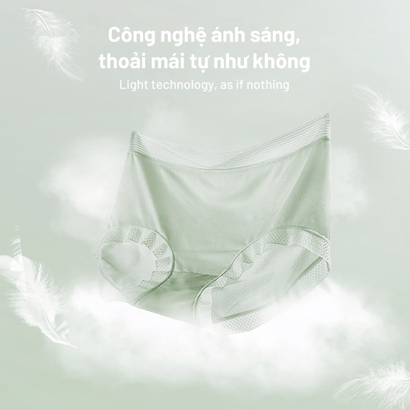 Quần lót nữ Thái Lan cao cấp Jollynn Panties Cool-Fit vải thoáng khí, kháng khuẩn, mát lạnh khi chạm vào da.